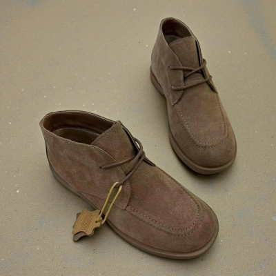 Ботинки женские Dino Albat натуральная замша коричневые E5252-11P