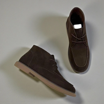 Ботинки женские Dino Albat натуральная замша шоколадные E8127-58P