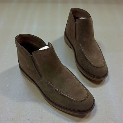 Ботинки женские Dino Albat натуральная замша коричневые E8126-59P