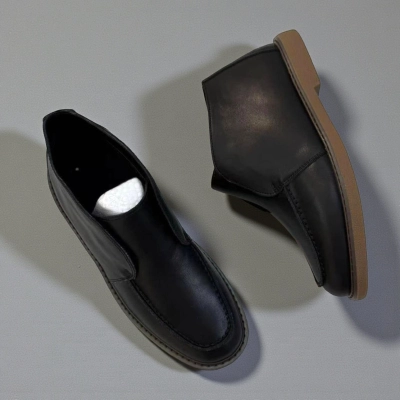 Ботинки женские Dino Albat натуральная кожа черные E8125-1P