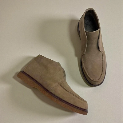 Ботинки женские Dino Albat натуральная замша капучино E6199-18P