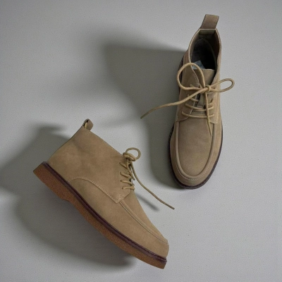 Ботинки женские Dino Albat натуральная замша капучино E6261-4P