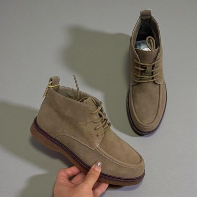 Ботинки женские Dino Albat натуральная замша капучино E6261-18P