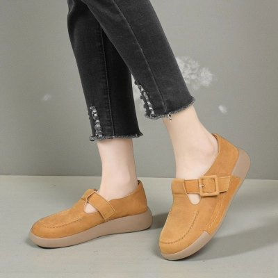 Полуботинки женские Paolo Moro натуральная кожа рыжие YD189-3