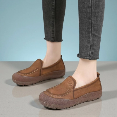 Полуботинки женские Paolo Moro натуральная кожа коричневые YD242-2