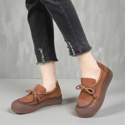 Полуботинки женские Paolo Moro натуральная кожа коричневые YD006-8