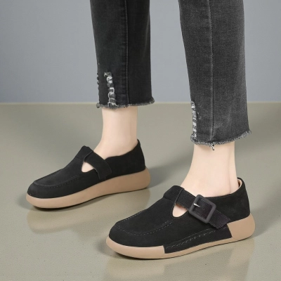 Полуботинки женские натуральная кожа YD189-2