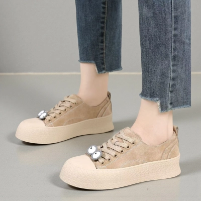 Полуботинки женские Paolo Moro натуральная замша бежевые YD291-3