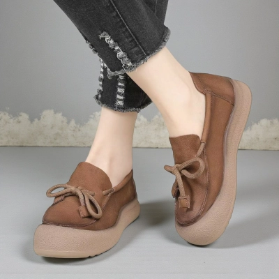 Полуботинки женские Paolo Moro натуральная кожа коричневые YD006-5