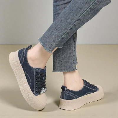 Полуботинки женские Paolo Moro натуральная замша графитовые YD291-5