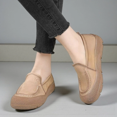 Полуботинки женские Paolo Moro натуральная кожа бежевые YD242-3