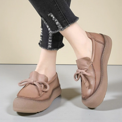 Полуботинки женские Paolo Moro натуральная кожа мокко YD006-13