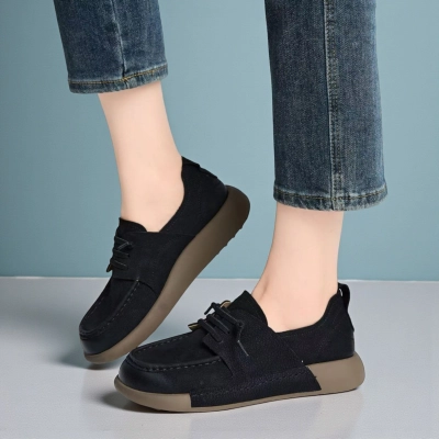 Полуботинки женские Paolo Moro натуральная кожа черные D019-1