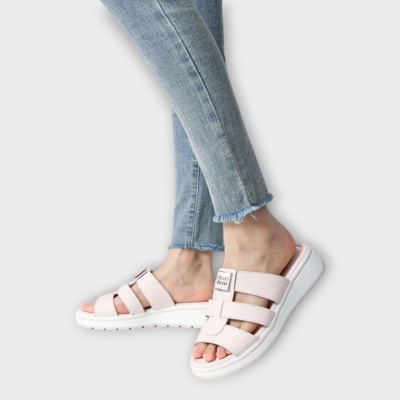 Сабо женские CARDICIANA натуральная кожа пудровые BL538-6