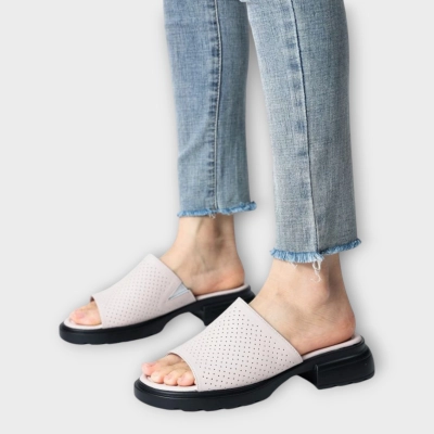 Сабо женские CARDICIANA натуральная кожа капучино BL532-10