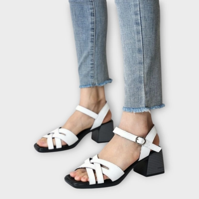 Босоножки женские натуральная кожа YL205-1