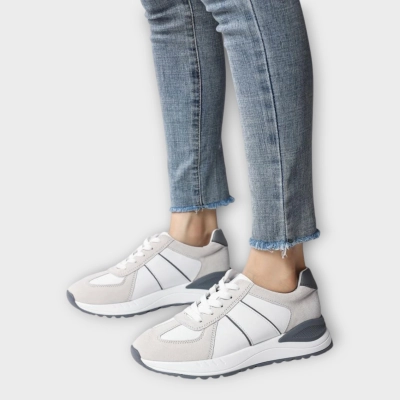 Кроссовки женские CARDICIANA натуральная кожа белые B580-1 Кроссовки женские CARDICIANA натуральная кожа белые B580-1