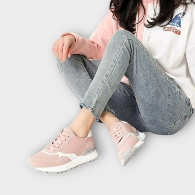 Кроссовки женские CARDICIANA натуральная кожа пудровые Y167-4 Кроссовки женские CARDICIANA натуральная кожа пудровые Y167-4