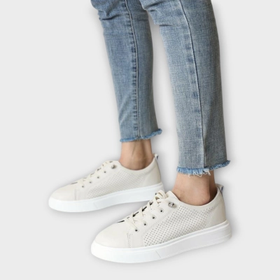 Кроссовки женские летние CARDICIANA натуральная кожа бежевые Y226-4 Кроссовки женские летние CARDICIANA натуральная кожа бежевые Y226-4