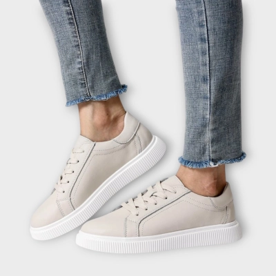 Кроссовки женские летние CARDICIANA натуральная кожа бежевые B461-2 Кроссовки женские летние CARDICIANA натуральная кожа бежевые B461-2