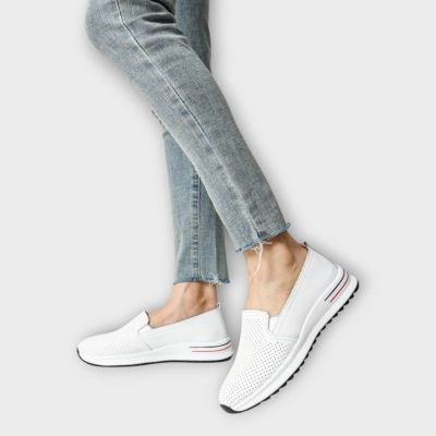 Кроссовки женские летние CARDICIANA натуральная кожа белые B321-1 Кроссовки женские летние CARDICIANA натуральная кожа белые B321-1