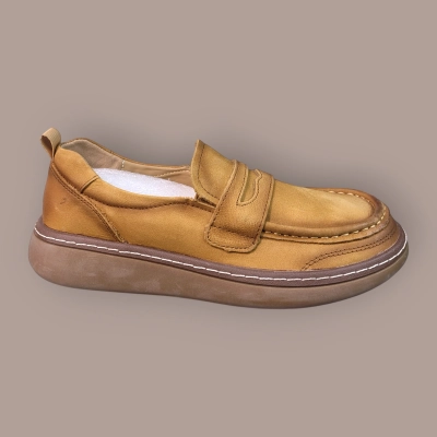 Полуботинки женские Ivva натуральная кожа песочные 13337