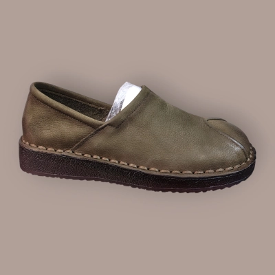 Полуботинки женские Ivva натуральная кожа хаки 13343