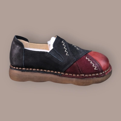 Полуботинки женские Ivva натуральная кожа многоцветные 13350