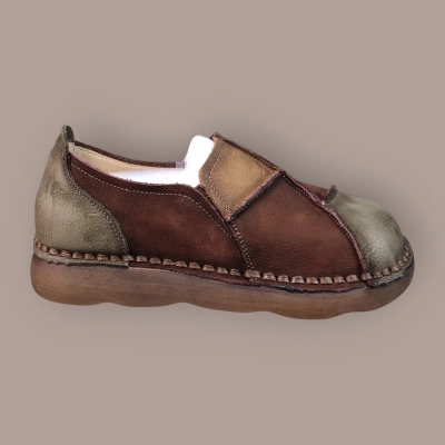 Полуботинки женские Ivva натуральная кожа многоцветные 13351