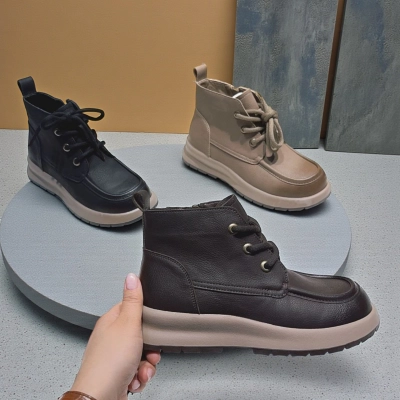 Ботинки женские демисезонные Momotari натуральная кожа PMR101