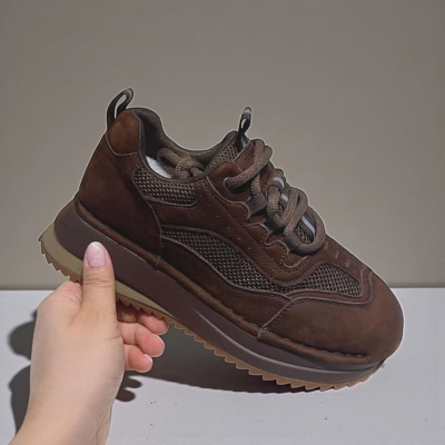 Кроссовки женские Momotari натуральная замша SQ34