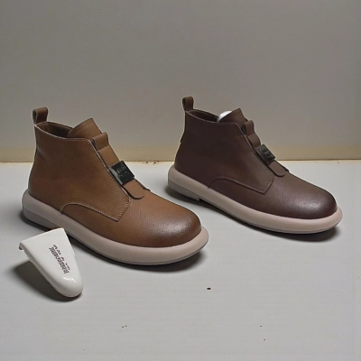 Ботинки женские демисезонные Momotari натуральная кожа PMR01