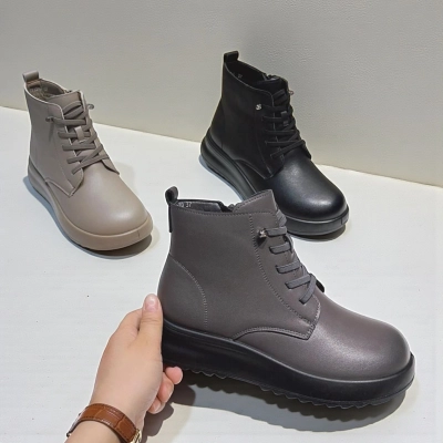 Ботинки женские демисезонные Momotari искусственная кожа 7915