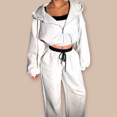 Спортивный костюм белый 25829 Спортивный костюм белый 25829