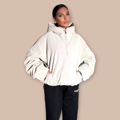 Курта-анорак бежевая 5510 Курта-анорак бежевая 5510